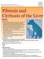 Fibrosis and Cirrhosis of the Liver