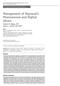 Management of Raynaud s Phenomenon and Digital Ulcers Fredrick M. Wigley, MD 1 Ariane L. Herrick, MD, FRCP 2,*
