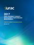2017 URAC PHARMACY BENEFIT MANAGEMENT PERFORMANCE MEASUREMENT: AGGREGATE SUMMARY PERFORMANCE REPORT