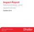 Impact Report Methodology and appendices