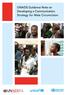 UNAIDS Guidance Note on Developing a Communication Strategy for Male Circumcision
