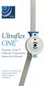 Ultraflex ONETM. Dynamic Assist Orthotic Components Instruction Manual UNIVERSAL TECHNOLOGY: KNEE, ELBOW, WRIST, ANKLE, FLEXION, EXTENSION