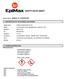 SAFETY DATA SHEET 1. IDENTIFICATION OF THE MATERIAL AND SUPPLIER. 2. HAZARDS IDENTIFICATION GHS Classifications. Product Name: EpiMax 111 COMPOUND