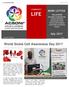 ACSONI NEWS LETTER Volume 1 Issue 3 COMMUNITY LIFE. World Sickle Cell Awareness Day 2017