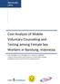 Cost Analysis of Mobile Voluntary Counseling and Testing among Female Sex Workers in Bandung, Indonesia
