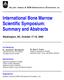 International Bone Marrow Scientific Symposium: Summary and Abstracts