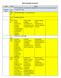 2012 Schedule of Events