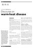 warm-heat disease LGH, p
