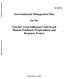 Environmental Management Plan. for the. Georgia Avian Influenza Control and Human Pandemic Preparedness and Response Project