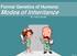Formal Genetics of Humans: Modes of Inheritance. Dr. S Hosseini-Asl