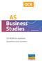 OCR. Business Studies SECOND EDITION. CD-ROM for students Questions and answers