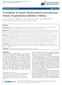 Correlation of serum homocysteine and previous history of gestational diabetes mellitus