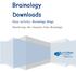 Brainology Downloads. Class activity: Brainology Bingo. Reinforcing the Concepts from Brainology