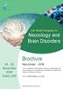 Brochure. Neurology and Brain Disorders November 2018 Dubai, UAE. Neurobrain nd World Congress on. Venue: Hyatt Regency in Dubai