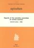 * * Commission of the European Communities. agriculture. Reports of the scientific committee on animal nutrition. (Seventh series )