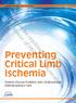 Preventing Critical Limb Ischemia