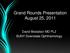 Grand Rounds Presentation August 25, David Mostafavi MD PL2 SUNY Downstate Ophthalmology