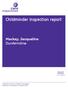Childminder inspection report. Mackay, Jacqueline Dunfermline