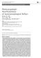 Otolaryngologic Manifestations of Gastroesophageal Reflux Michael Yim, MD 1 Eric H. Chiou, MD 2,3 Julina Ongkasuwan, MD FAAP FACS 1,4,*