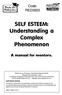 SELF ESTEEM: Understanding a Complex Phenomenon