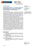 Summary HTA. Drug-eluting stents vs. coronary artery bypass-grafting. HTA-Report Summary. Gorenoi V, Dintsios CM, Schönermark MP, Hagen A