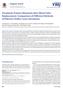 Prosthesis-Patient Mismatch after Mitral Valve Replacement: Comparison of Different Methods of Effective Orifice Area Calculation