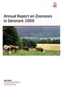 Annual Report on Zoonoses in Denmark 2009
