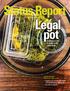 Legal pot. Status Report. Crashes are up in states with retail sales ALSO IN THIS ISSUE