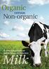 Organic. versus. Non-organic. A new evaluation of nutritional difference. Milk