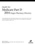 Medicare Part D 2014 Oregon Pharmacy Directory