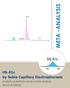 META -ANALYSIS. Hb A1c by Sebia Capillary Electrophoresis. Analytical performances meta-analysis Second Edition