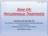 Knee OA: Percutaneous Treatments