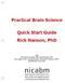 Practical Brain Science Quick Start Guide Rick Hanson, PhD