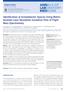 Identification of Acinetobacter Species Using Matrix- Assisted Laser Desorption Ionization-Time of Flight Mass Spectrometry