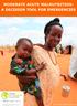 MODERATE ACUTE MALNUTRITION: A DECISION TOOL FOR EMERGENCIES