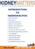 INTRODUCTION TO HAEMODIALYSIS