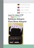 Betriebsanleitung Owner s Manual Mode d emploi Manuale per l utente MOLIMED. Edelstein Adapter Gem Stone Adapter. MDT Bioelectronics 1