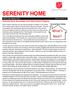 SERENITY HOME. Serenity Home Successes and Future Home Progress. Polk County Salvation Army SPRING/SUMMER 2018