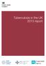 Tuberculosis in the UK 2013 report