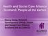Health and Social Care Alliance Scotland: People at the Centre