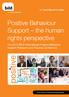 Positive Behaviour Support the human rights perspective