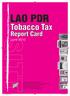 Tax Department, Ministry of Finance, Lao PDR Tobacco Control Inter Ministerial Taskforce, Ministry of Health, Lao PDR Dr. Maniphanh Vongphosy - SITT