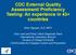 CDC External Quality Assessment/ Proficiency Testing: An experience in 43+ countries