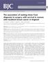 The association of waiting times from diagnosis to surgery with survival in women with localised breast cancer in England
