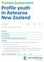 Profile youth in Aotearoa New Zealand