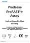 Prodesse ProFAST + Assay