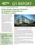 Q1 REPORT. Halton Region Approves Proposal by McMaster University for Burlington Campus. In This Issue