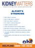 What is Alport s Syndrome? Why it is called Alport s Syndrome? What Causes Alport s Syndrome, and differences between men and women?