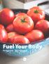 Fuel Your Body. Program Workbook