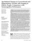 Age-Related Changes in Conventional and Magnetization Transfer MR Imaging in Elderly People: Comparison with Neurocognitive Performance
